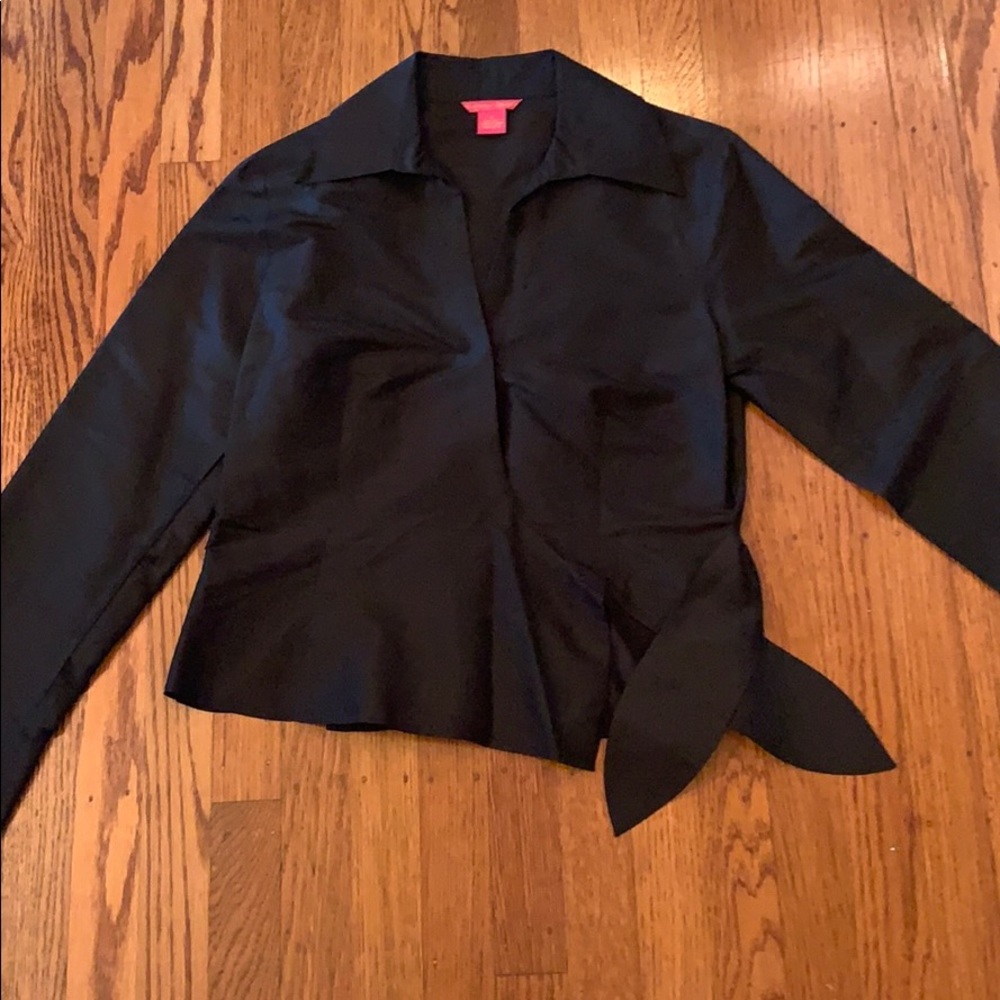 elegant silk blouse